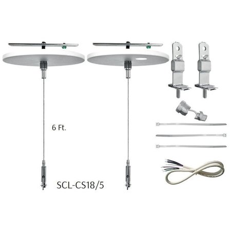 WESTGATE SCL-CS18/5AUXILIARY Y CONNECTOR FOR AIRCRAFT SUSPENSION CABLE SCL-CS18/5